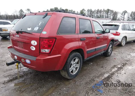 2006 Jeep Grand Cherokee Laredo z USA, uszkodzony, nr VIN 1J4GR48K66C113275